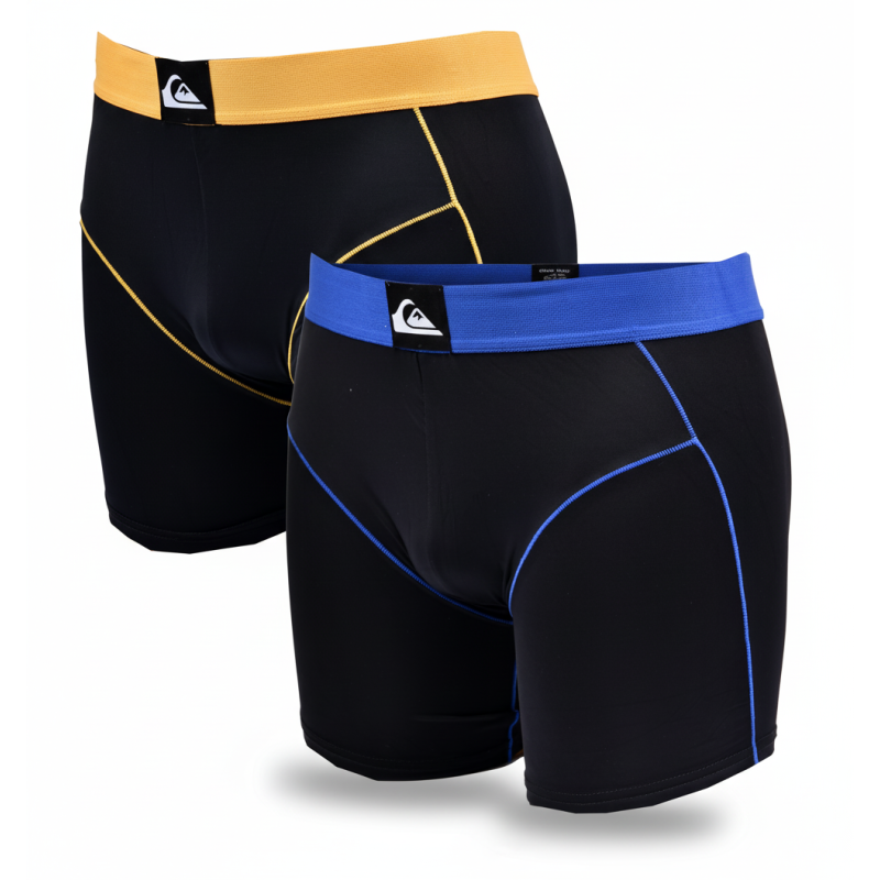 Quiksilver Pack de 2 Boxers Homme Microfibre Sport