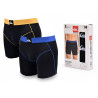 Quiksilver Pack de 2 Boxers Homme Microfibre Sport