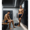Quiksilver Pack de 2 Boxers Homme Microfibre Sport