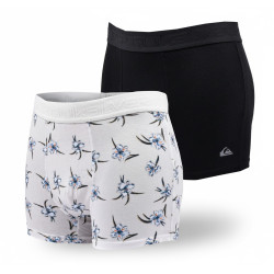 Quiksilver Boxers Homme Pack de 2 – Coton Stretch