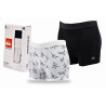Quiksilver Boxers Homme Pack de 2 – Coton Stretch