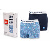 Quiksilver Boxers Homme Pack de 2 – Coton Stretch