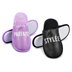 Pantoufles Femme Lurex Glitter