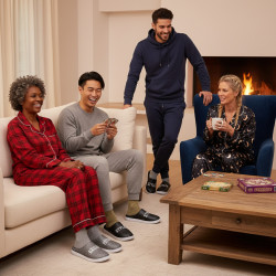 Pantoufles Femme Lurex Glitter