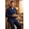 Pyjama Homme Boutonné Velours Doux Premium