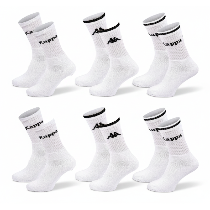 Chaussettes SPORT KAPPA CREW - Pack de 6 Paires