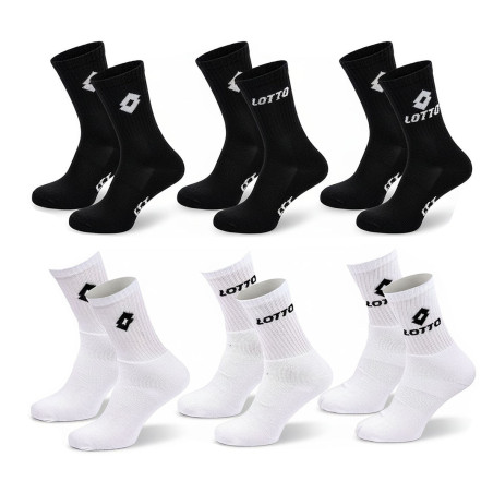 Chaussettes SPORT LOTTO CREW - Pack de 6 Paires