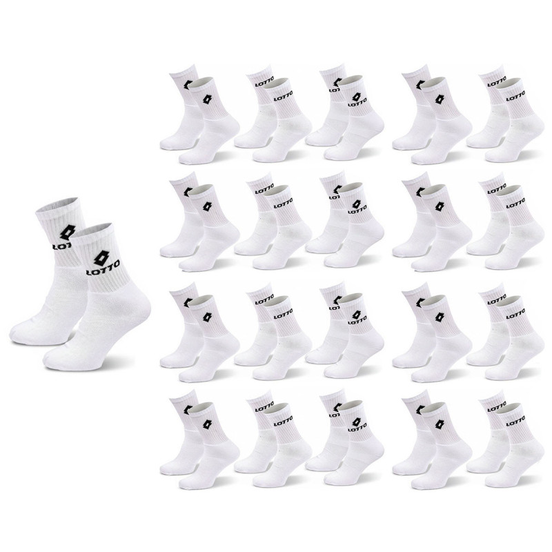 Chaussettes SPORT LOTTO CREW - Pack de 20 Paires + 1 GRATUIT