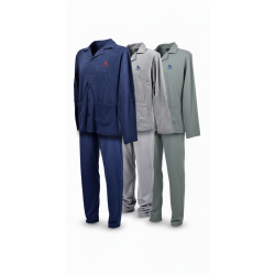 Pyjama Homme Hiver Polaire boutonné