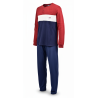 Pyjama Homme Tricolore Microfibre Stretch