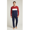 Pyjama Homme Tricolore Microfibre Stretch