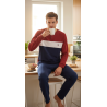Pyjama Homme Tricolore Microfibre Stretch