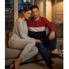 Pyjama Homme Tricolore Microfibre Stretch