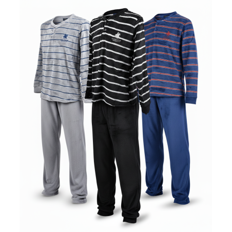 Pyjama Homme Hiver Polaire SECRET CLUB