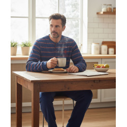 Pyjama Homme Hiver Polaire SECRET CLUB