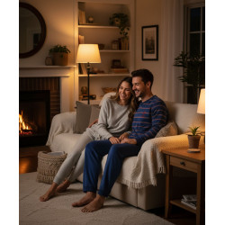 Pyjama Homme Hiver Polaire SECRET CLUB