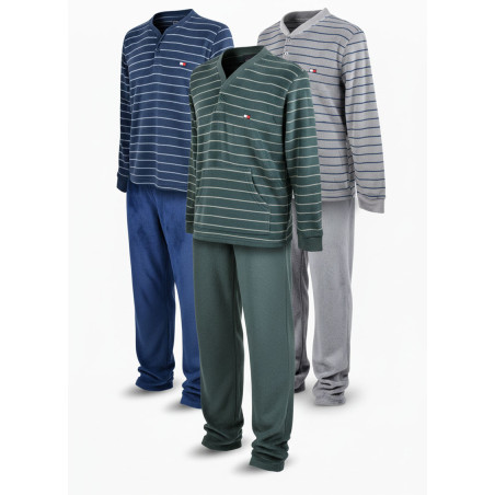 Pyjama Homme Hiver Polaire ULTRA Doux