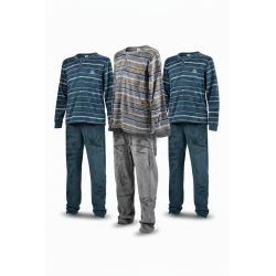 Pyjama Homme Hiver Polaire Doux ADVENTURE