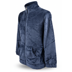 Pyjama Homme Hiver Polaire Doux ZIP