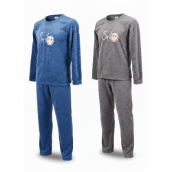 Pyjama Homme Hiver Polaire Doux