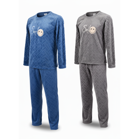 Pyjama Homme Hiver Polaire Doux