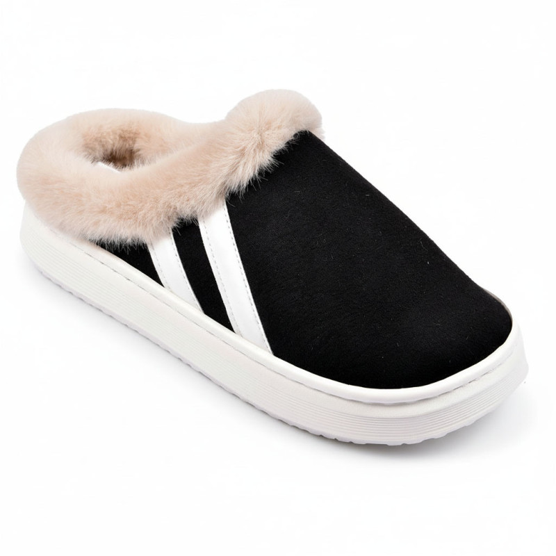 Mules mixtes hiver fourrées