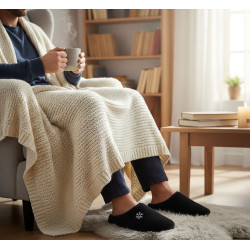 Mules homme hiver fourrées