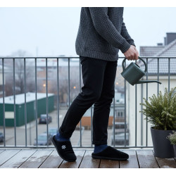 Mules homme hiver fourrées