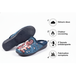 Pantoufles Mules femme PHOTOPRINT