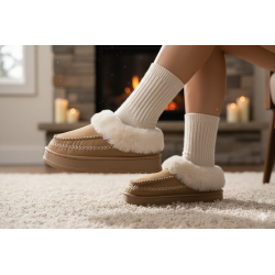 Pantoufles Charentaises Ultra Légères Sherpa