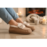 Pantoufles Charentaises femme Velours
