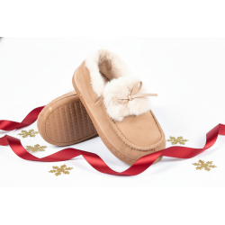 Pantoufles Charentaises femme Velours