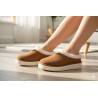 Pantoufles Femme Hiver Mule  Style Scandinave