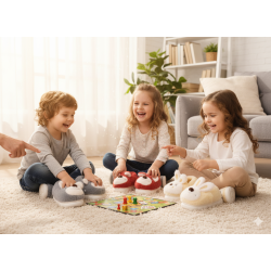 Pantoufles Enfant Animaux 3D Ultra Douces