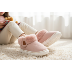Pantoufles Bottines Fille Chaudes et Légères