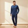 Pyjama Homme Hiver Polaire Doux