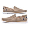 Mocassins Homme Été Respirants Slip-On Micro-Perforés Confort Semelle Antidérapante Légère Chaussures Casual Élégantes Broderie