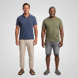 Sandales Homme Croisees Confort Semelle Memoire Antiderapante Claquettes Ete Dessus Effet Cuir Surcouture Sangle Reglable