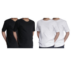 T shirts Enfant Lot de 4 Uni Ozabi Basic