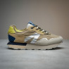 Baskets Homme Mode Running Retro Semelle Epaisse Amortissante Confort Textile Respirant Chaussures Casual Urbaines Beige Kaki Ma