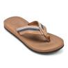 Tongs Homme Confort Multi Densite Semelle Epaisse Antiderapante Bride Textile Douce Sandales Eté Plage Piscine Marche Legere