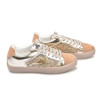 OZABI Baskets Mode Femme - Sneakers Glitter Multimatières, Étoile Appliquée, Semelle Plateforme, Label MMXXIV Collection