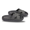 OZABI Sandales Femme Claquette H-Strap Glitter EVA - Pailleté Haute Intensité, Semelle Massante Picots, Plateforme Compensée