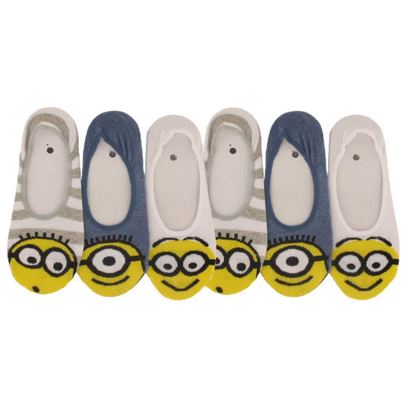 Chaussettes Invisibles Femme Les Minions Lot de 6