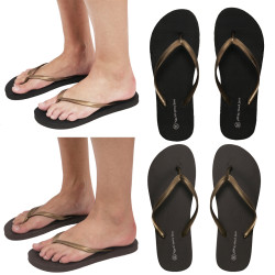 Tongs Femme Lot de 2