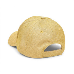 OZABI – Lot de 2 Casquettes Pailletées Femme Lurex – Broderie Message Fantaisie – Fermeture Scratch Réglable – 100% Polyester –