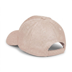 OZABI – Lot de 2 Casquettes Pailletées Femme Lurex – Broderie Message Fantaisie – Fermeture Scratch Réglable – 100% Polyester –