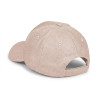 OZABI – Lot de 2 Casquettes Pailletées Femme Lurex – Broderie Message Fantaisie – Fermeture Scratch Réglable – 100% Polyester –