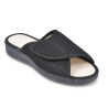 OZABI, Mule Femme Mesh Microperfore Scratch Ajustable Bout Ouvert, Fabriquee en Espagne, Double Respirabilite Tige et Semelle