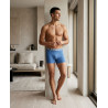 Quiksilver – Lot de 2 Boxers Homme – Comfort Cotton Stretch – Sous-vêtements Confort & Sport – Ceinture Élastique Siglée